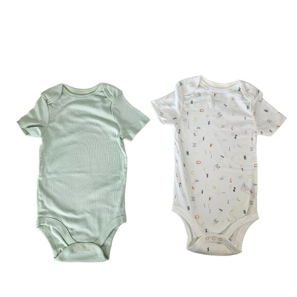 Cloud Island Cotton New Baby Infant Boy Girl Bodysuits 18 Months Set of 4 - Picture 2 of 7